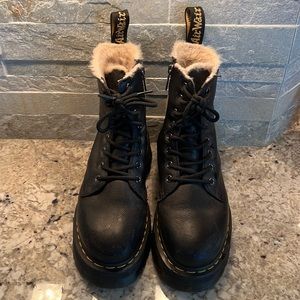 Dr. Martens  “Jadon” furry boot